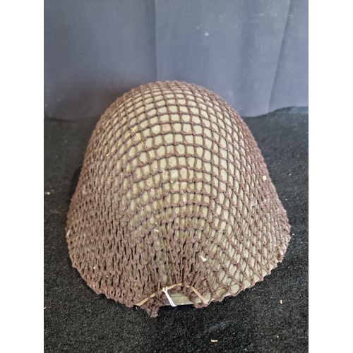 81 - A 1944 pattern turtle MK4 steel front line helmet