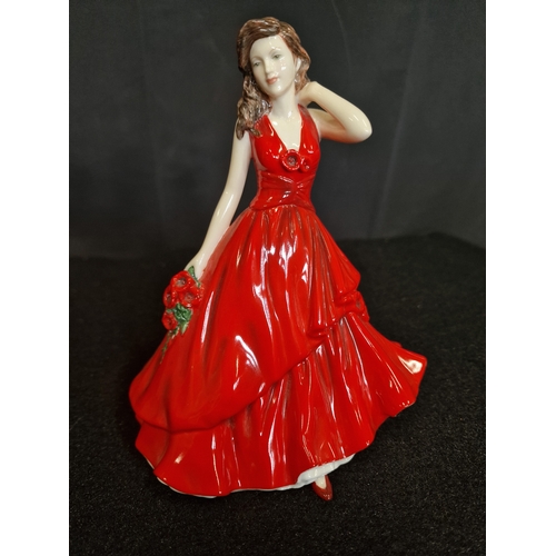 98 - Royal Doulton Petite Figurine - August Poppy Sincerity HN5507