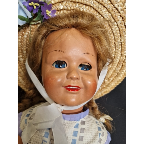 155 - High quality 1950's continental doll