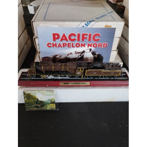 165 - Atlas Editions Die-Cast Pacific Chapelon Nord Steam Train 1:100 Scale