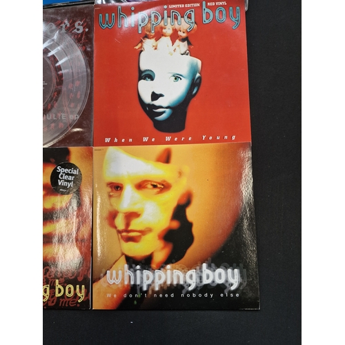309 - A collection of picture LPs singles including Whipping Boy, Sponge, Claw Finger