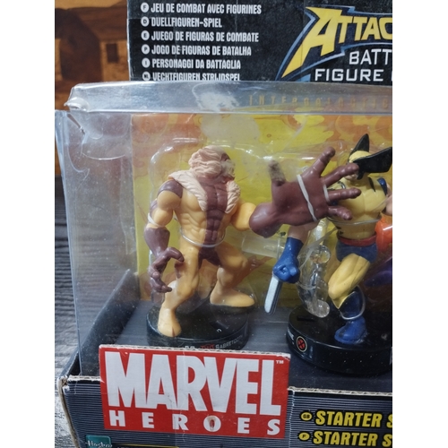 312 - Marvel Heroes Attacktix Battle Figure Game Starter Set. Brand New in Original Packaging