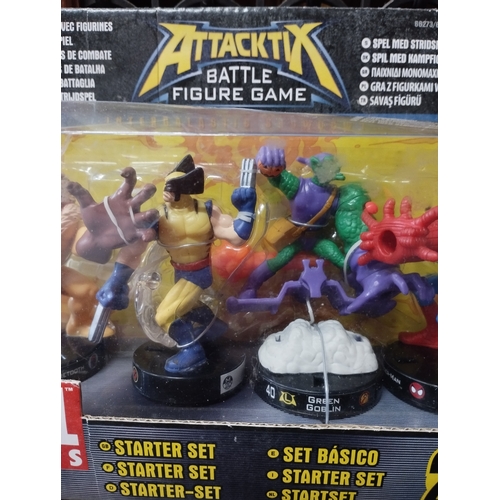 312 - Marvel Heroes Attacktix Battle Figure Game Starter Set. Brand New in Original Packaging