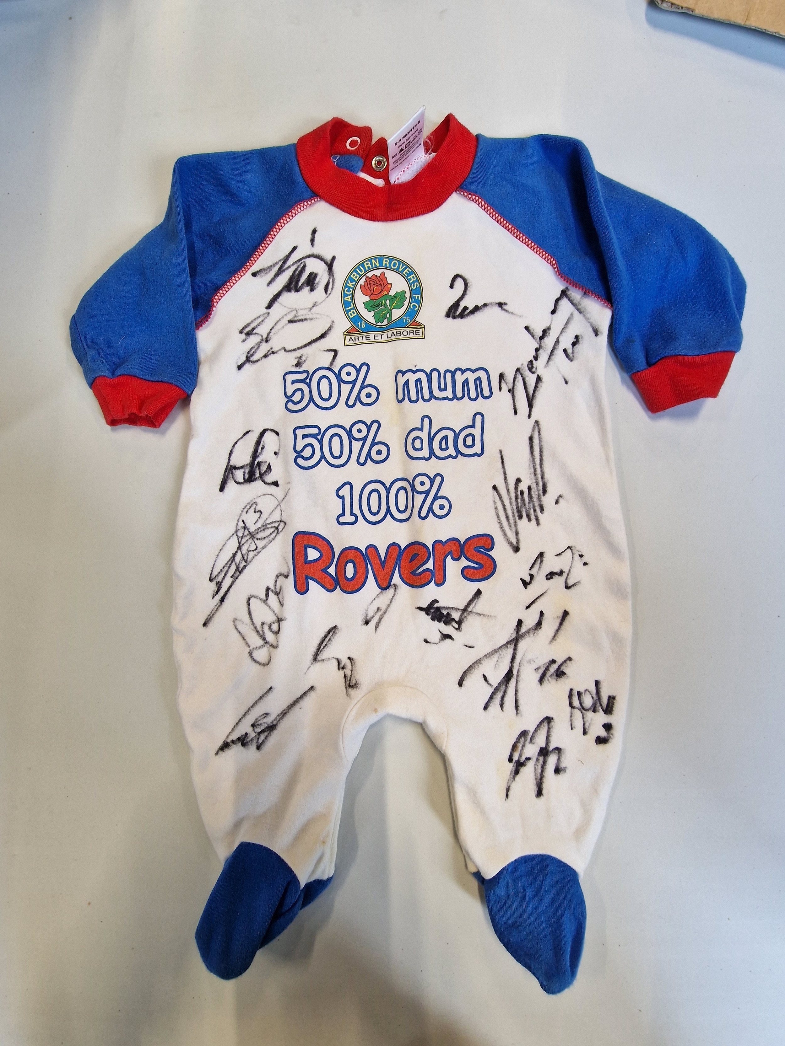 Blackburn rovers sale baby grow