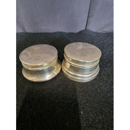 12 - Two vintage  trinket boxes