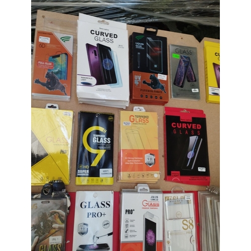 14 - Job Lot of over 144 Mobile Phone Screen Protectors for Samsung & More