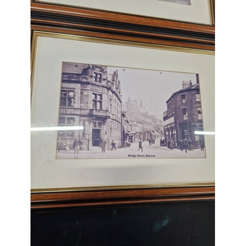 50 - Three pictures of Darwen. Bridge Street, Railway Road and Darwen Baths