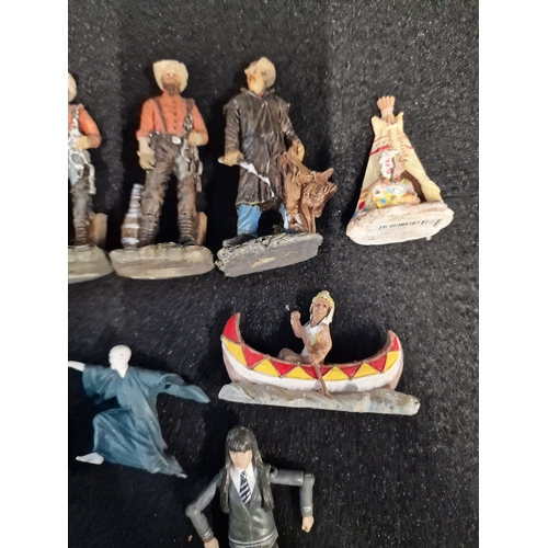 52 - A bundle of mixed figures and figurines