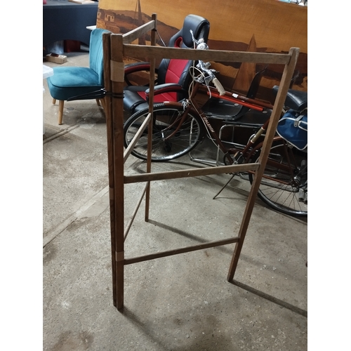 69 - Vintage Wooden Clothes Horse