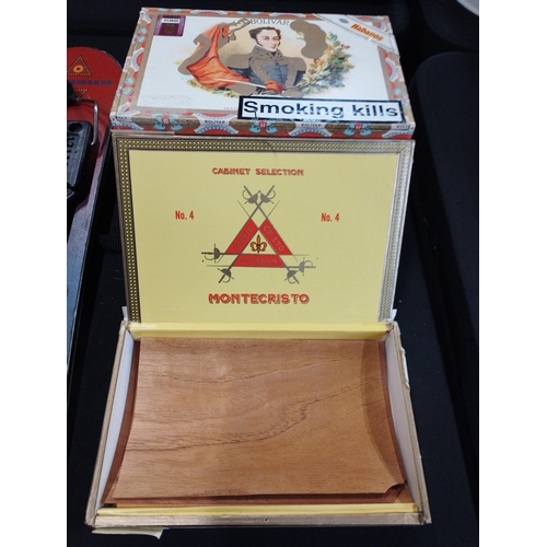 78 - Selection of vintage Cigar Boxes