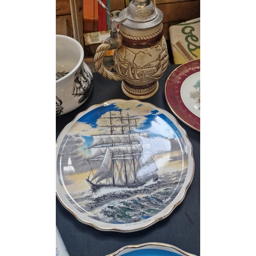 82 - Collection of Maritime collectables items including Old Foley, JH weatherly & Sons Ltd and Shulton