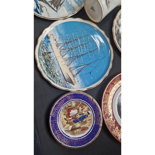 82 - Collection of Maritime collectables items including Old Foley, JH weatherly & Sons Ltd and Shulton