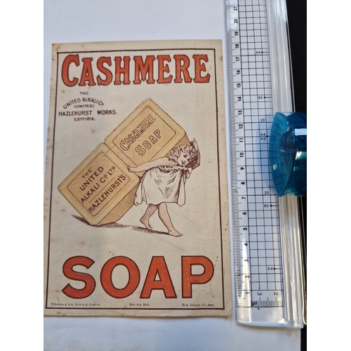 124 - Vintage Cashmere Soap advertisement