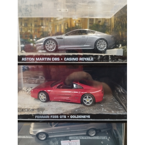 136 - Supreme Models 1:43 Scale James Bond 007 Cars of the Films. Aston Martin DBS, Ferrari F355 GTS and B... 