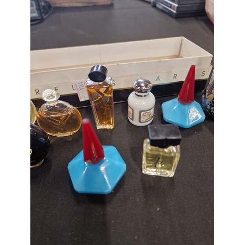 156 - A selection of vintage perfumes and an atomiser for L'Air du Tempus