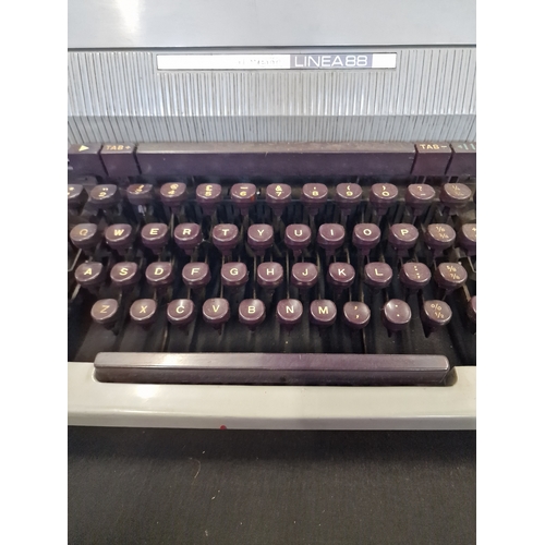 157 - A vintage type writer by British Olivetti ltd- LineA88