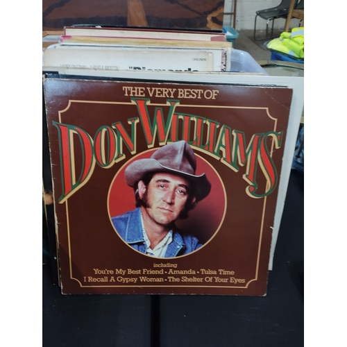 161 - Selection of Vintage Collectable Vinyl Records inc Johnny Cash, Don Williams, Beach Boys, Sinatra, R... 