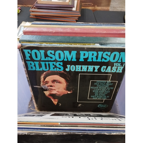 162 - Selection of Vintage Collectable Vinyl Records inc Jazz, Louis Armstrong, Glenn Miller, Johnny Cash,... 