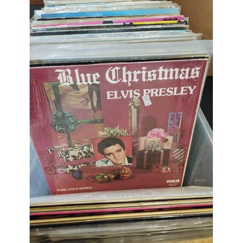 163 - Large Selection of Vintage Collectable Elvis Presley Vinyl Records inc Picture Disc.