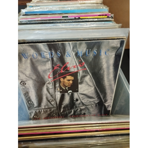 163 - Large Selection of Vintage Collectable Elvis Presley Vinyl Records inc Picture Disc.