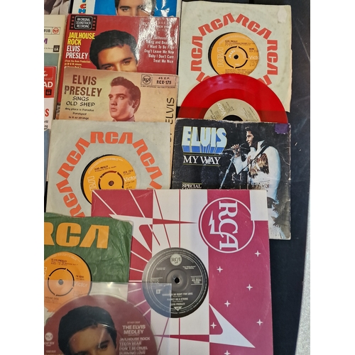 170 - A collection of Evlis Presley LPs including 1 coloured vinyl, 1  10