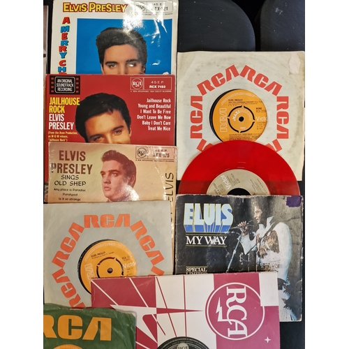 170 - A collection of Evlis Presley LPs including 1 coloured vinyl, 1  10