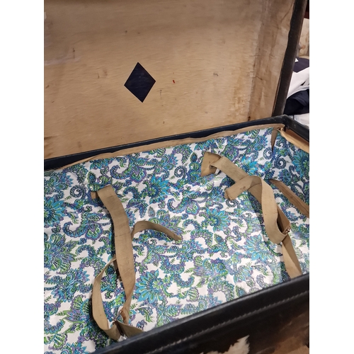 198 - Two vintage suit cases