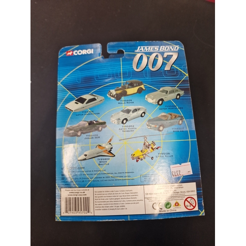 210 - James Bond 007 Corgi - turn dial to unlock the code. Rolls Royce, Lotus Esprit underwater and Space ... 