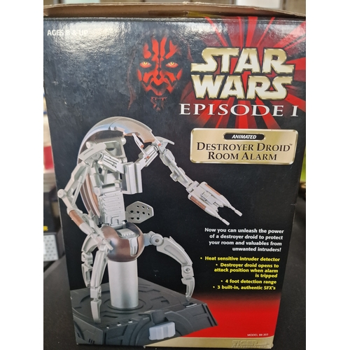 218 - Star wars Episode 1 Destroyer Droid Alarm clock