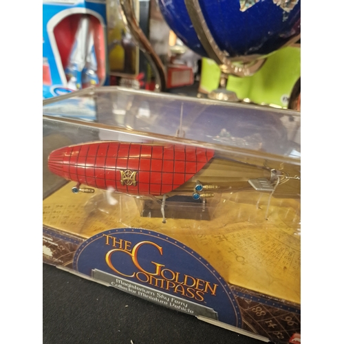 221 - Golden Compass collectors edition Magisterium Sky Ferry and Lee Scoresbys Airship