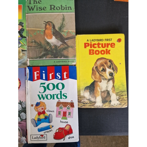 231 - 17 vintage lady bird books