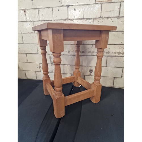 239 - Solid wooden side table