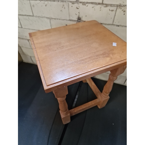 239 - Solid wooden side table