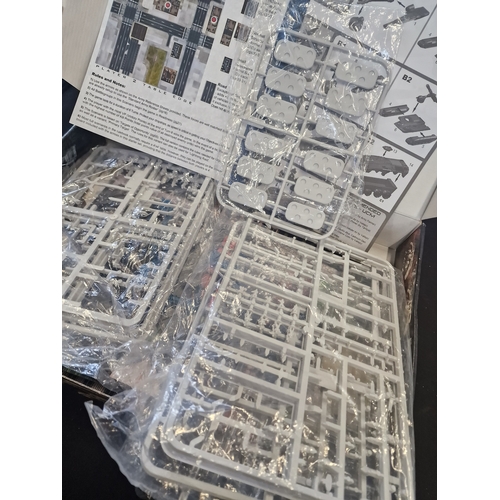 258 - Hawk Games - DropZone commander 2 player starter kit.  Part completed parts, buildings haven't been ... 