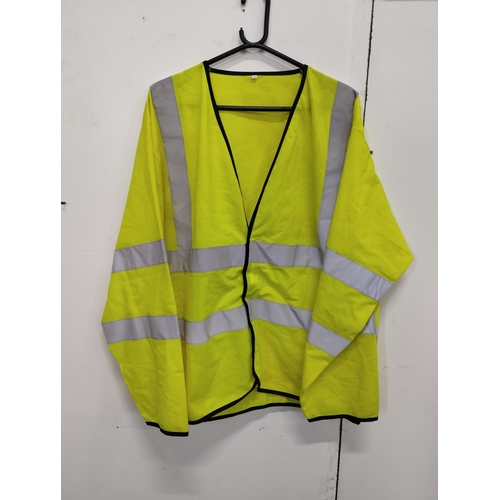 272 - Selection of High Visibility Clothing Size XL inc Traffic Jacket, x2 Body Warmers, Over Trousers, Lo... 