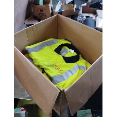 272 - Selection of High Visibility Clothing Size XL inc Traffic Jacket, x2 Body Warmers, Over Trousers, Lo... 