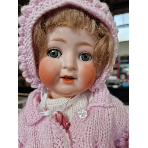 273 - Vintage Porceline Doll (Porzellanfabrik Burggrub Germany)169 - 31/2. Length 50cm.