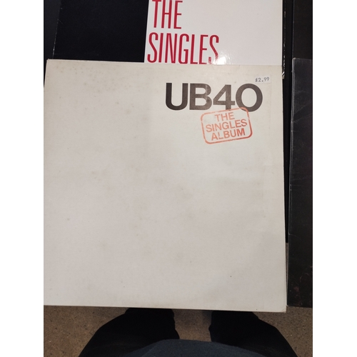 296 - Selection of Vintage Collectable Vinyl Records inc Pretenders, UB40 and Rick Wakeman