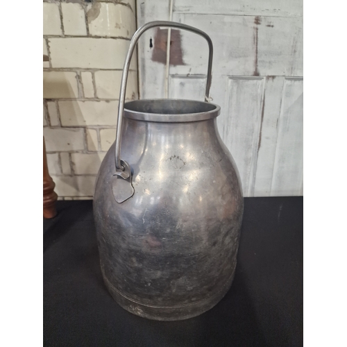 340 - Metal milk churn