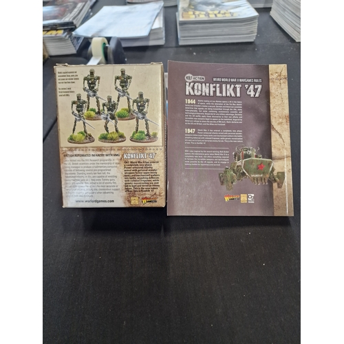 377 - WarLord Bolton Action Konflikt 47 weird world war II wargame rules and British Automated Infantry wi... 