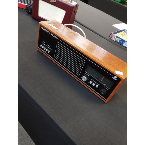 14 - Selection of Vintage and Retro Radios inc Roberts and Hacker. All Mains Powered Tested for Power and... 