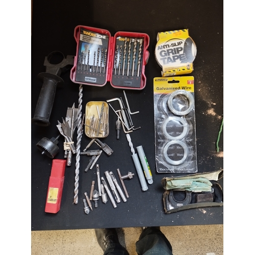 39 - A Stanley Tools Wheeled Toolchest full of Tools. Includes Hand Tools Drill Bits and Power Tool Acces... 