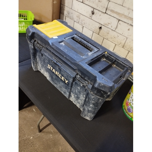 40 - Stanley Toolbox Full of Various Fixings and Hardware Items. Good Job Lot