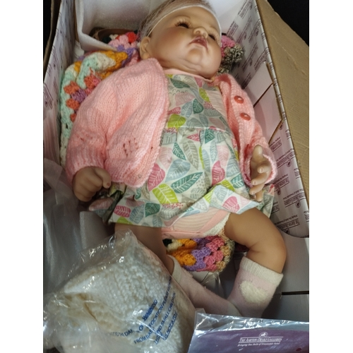 59 - The Ashton Drake Galleries 'Little Grace' – the FIRST So Truly Real® reborn baby doll with body full... 