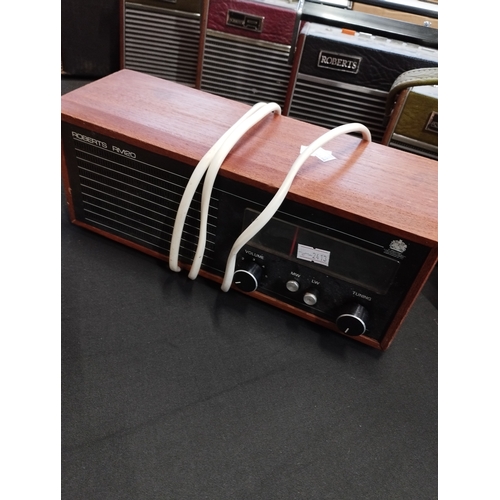 71 - Selection of Vintage and Retro Radios inc Roberts