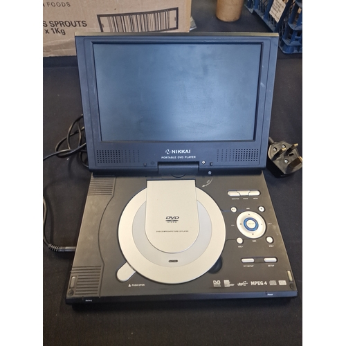 80 - NIKKAI portable DVD player with movable screen