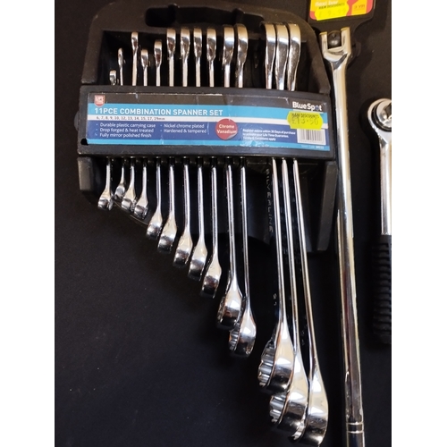 97 - Selection of Sockets, Spanners and Wrenches. Inc Ratchet and Hexagon Bit Sockets.