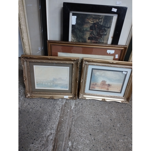 167 - Selection of Framed Prints and Original Paintings