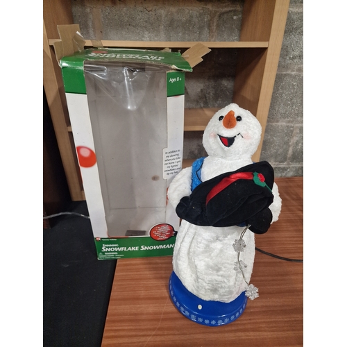 420 - Spinning snowflake snowman - tested and working