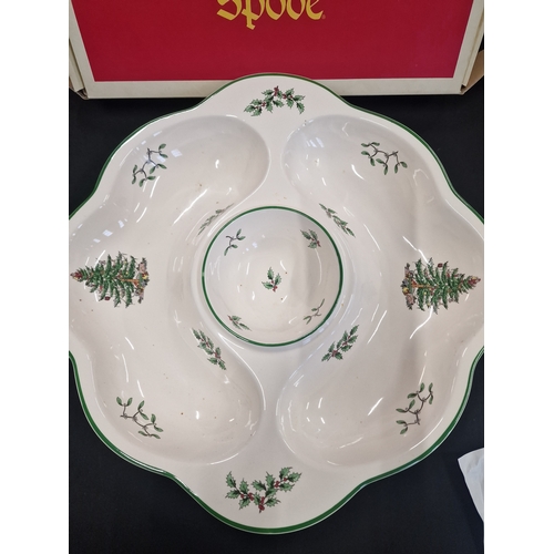 13 - Spode Christmas serving dish. 